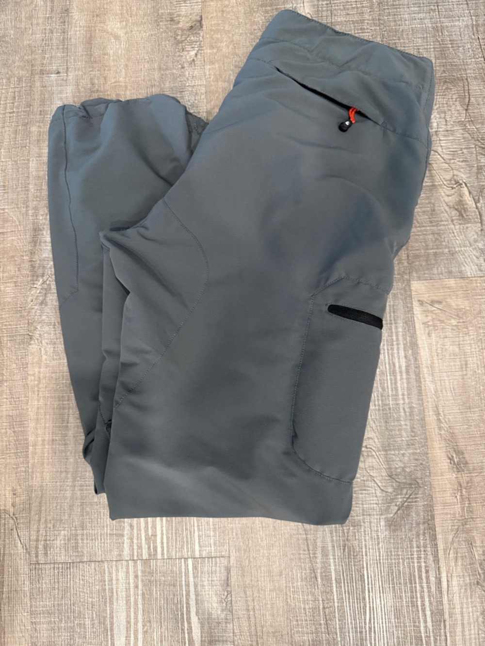 Killtec cargo pants:  Men's Gray Performance Outdoor Pants - Lightweight Stretch